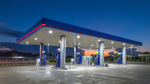 Gas station
