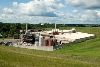 outside of a facility 